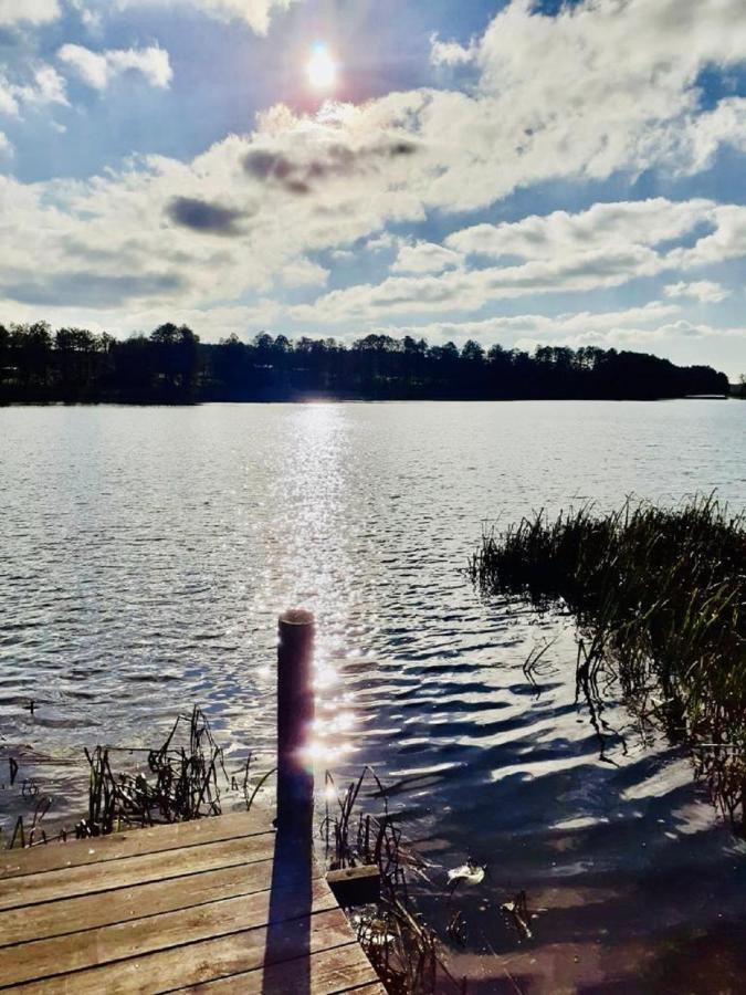 Mazurska Osada Nad Jeziorem Orzysz Skomack Wielki Luaran gambar
