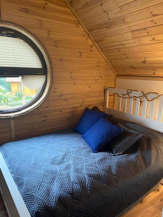 Mazurska Osada Nad Jeziorem Orzysz Skomack Wielki Luaran gambar